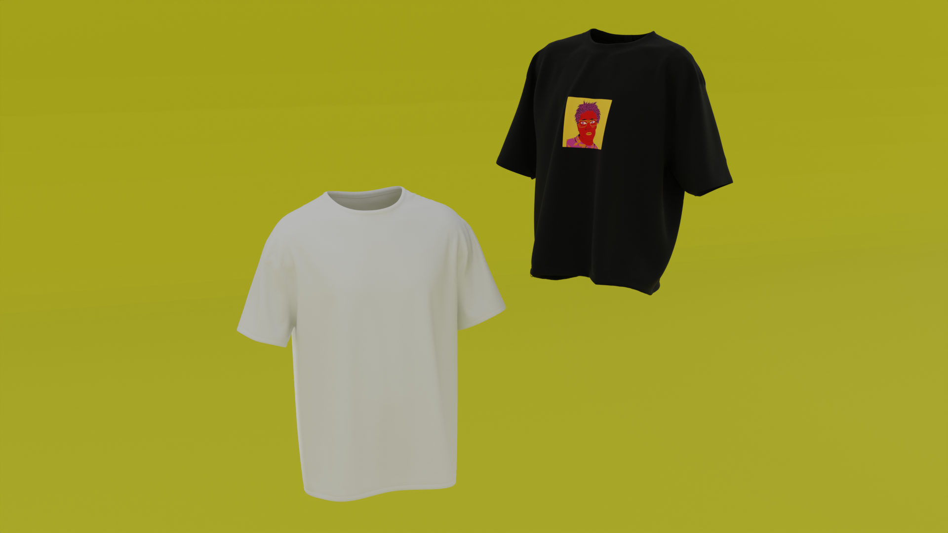 3D clothing mockup
